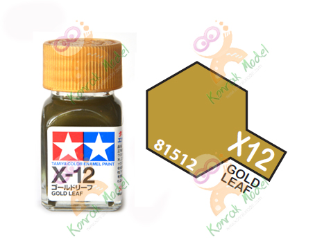 Enamel X12 Gold Leaf 10ml