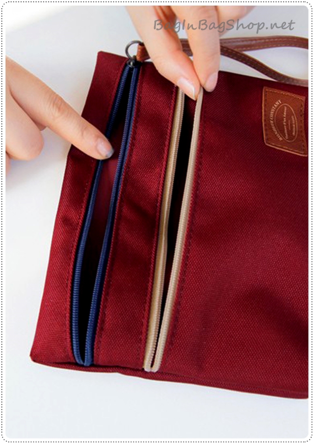 Bank Pouch กระเป๋าใส่สมุดบัญชี , บัตร ATM , เงินสด , ตรายาง