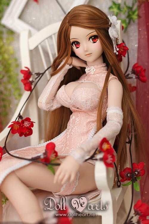 [PRE-ORDER] DD-Dy Peach Cheongsam