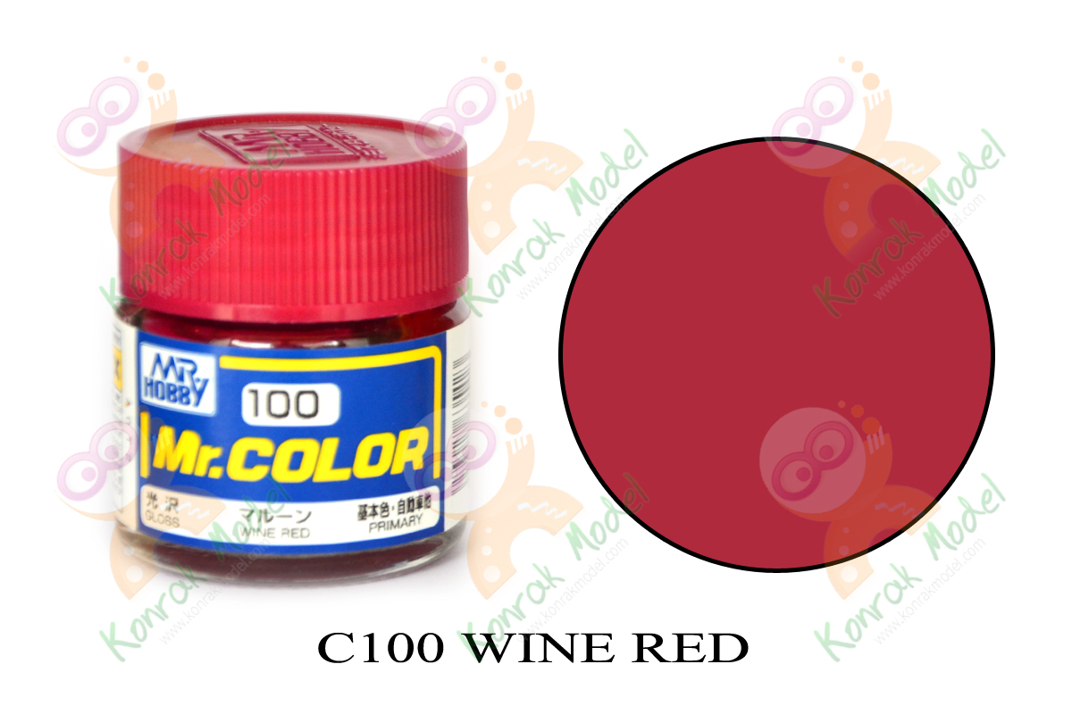 C100 Wine Red Gloss 10ml