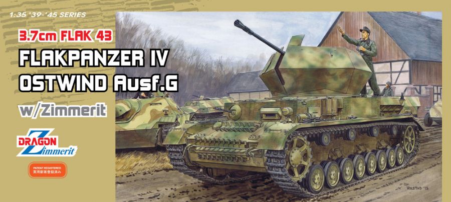 DRA6746 FLAKPANZER IV AUSF.G W/ZIMMERIT 1/35