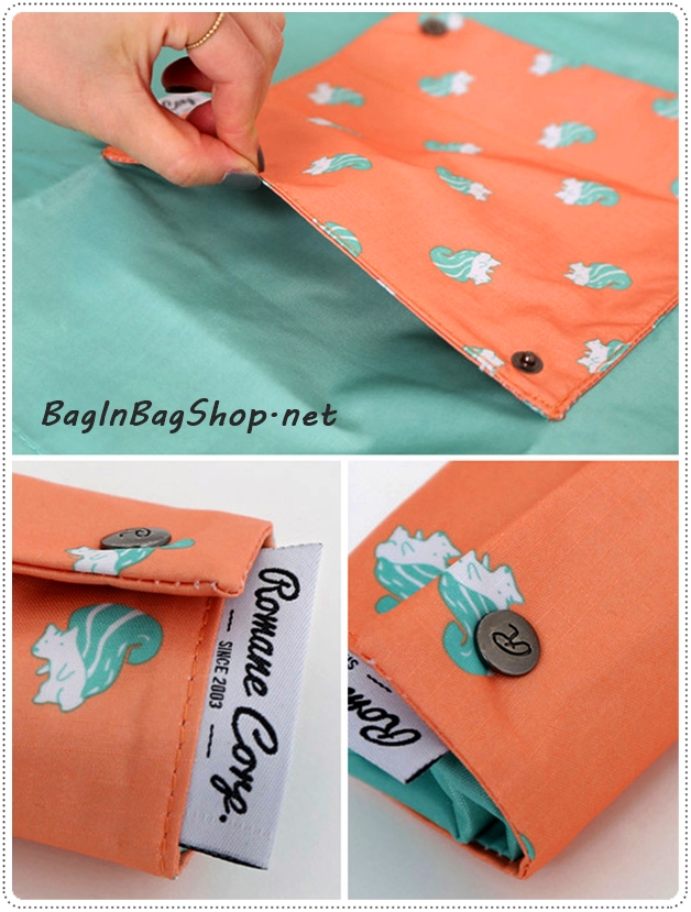Mr.Wood pocket foldable Ecobag