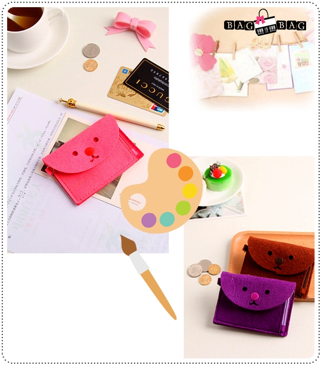 Toffee Nut Card Pouch กระเป๋าใส่บัตร ขนาดพกพา