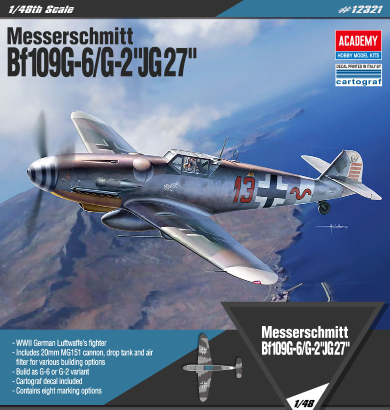 AC12321 Bf 109G-6G-2 1/48