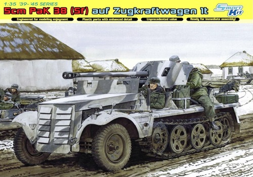 DRA6719 5cm PaK 38 (Sf) auf Zugkraftwagen 1t (1/35)
