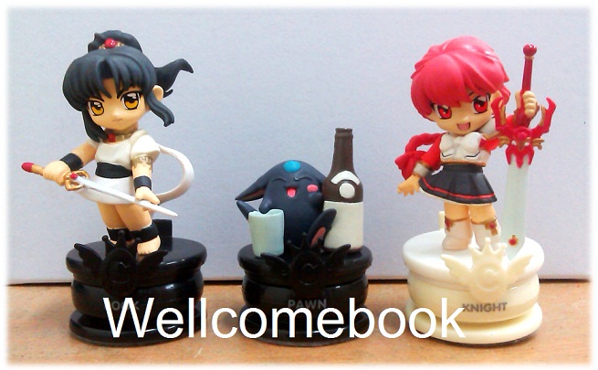 รวมชุดหมากรุก "Character by CLAMP" 36 ตัว ~CLAMP~