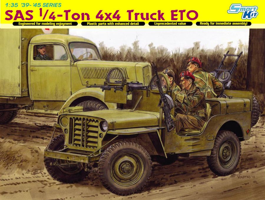 DRA6725 SAS1/4-TON 4x4 TRUCK ETO 1/35