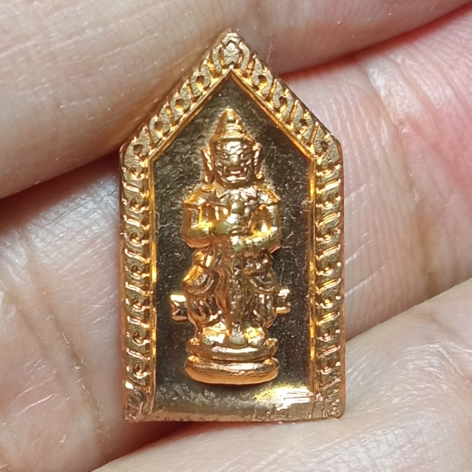 เหรียญท้าวเวสสุวรรณหลังพระพิฆเนศ รุ่นปกเกล้า เนื้อทองแดง วัดสุทัศนฯ ปี 2557 รหัส865