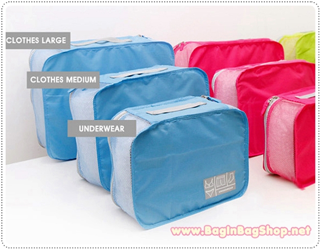 Smart System Travel Mesh Bag (Clothes L)