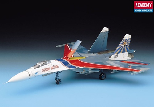 AC2167 RUSSIAN KNIGHTS SU-27 FLANKER B (1/48)