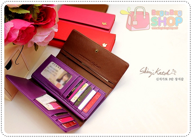 3Stage Wallet (L) กระเป๋าใบยาว 3 พับ