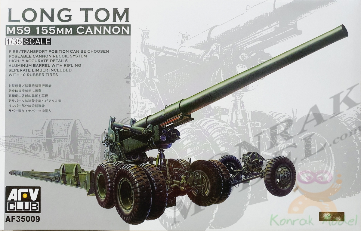 AF35009 LONG TOM M59 155mm CANNON [1/35]