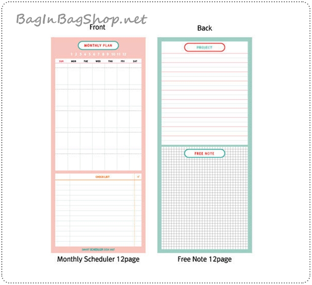 Smart Scheduler Desk Mat V.3