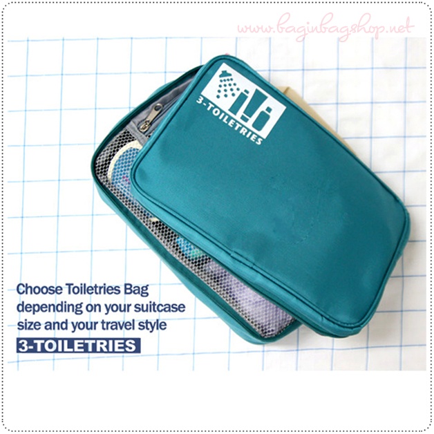 Smart System Travel Bag (L) กระเป๋าเก็บของใช้สำหรับเดินทาง