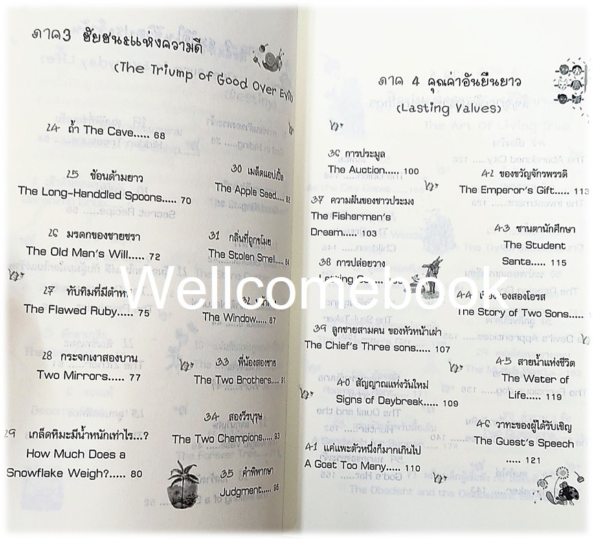 One Hundred Wisdom Stories from around the world 100 นิทาน 1,000,000 กำลังใจ เล่มเดียวจบ ~Magaret Silf~