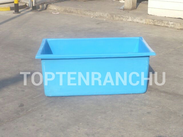 อ่างไฟเบอร์กลาส L ขนาด 85x130x50