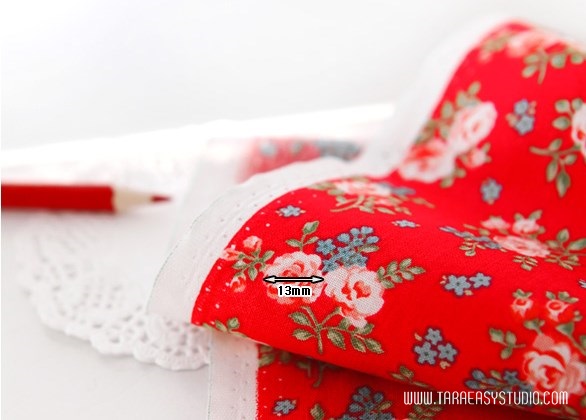 ผ้าคอตต้อนเกาหลีจัดเซต baby rose four kinds ขนาด 27.5x45cm จำนวน 4 ชิ้น