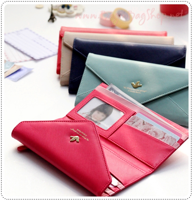 ลด 50% Sweet Letter Wallet Bifold กระเป๋าสตางค์ รุ่น ซองจดหมาย