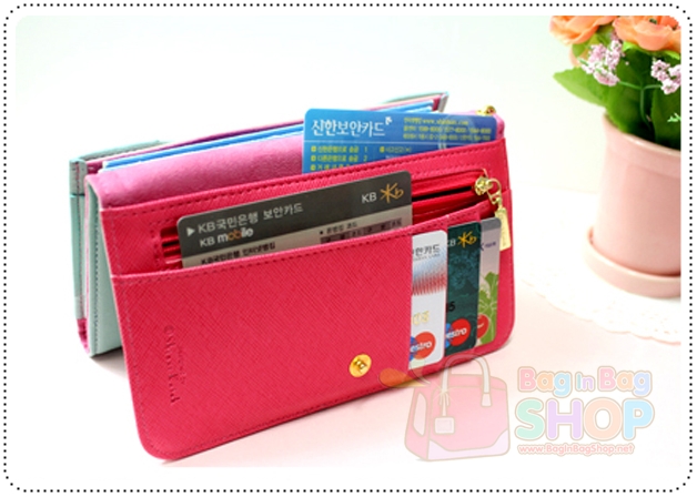 ลด 50% AMI MULTI POUCH กระเป๋าสตางค์ใส่มือถือรุ่นใหญ่ for Galaxy Note2