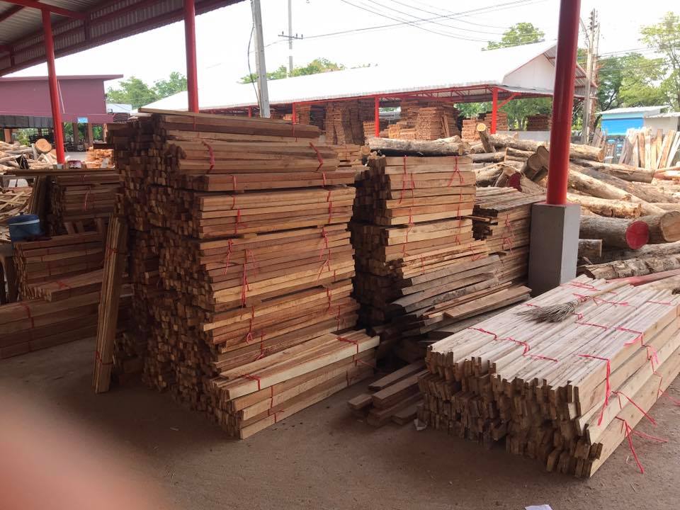 ( รหัส B1-โต๊ะ ) ศาลา ไม้สัก สีขาว คาฟ้า2ชั้น หลังนิว / ขนาด 2x2x3 เมตร