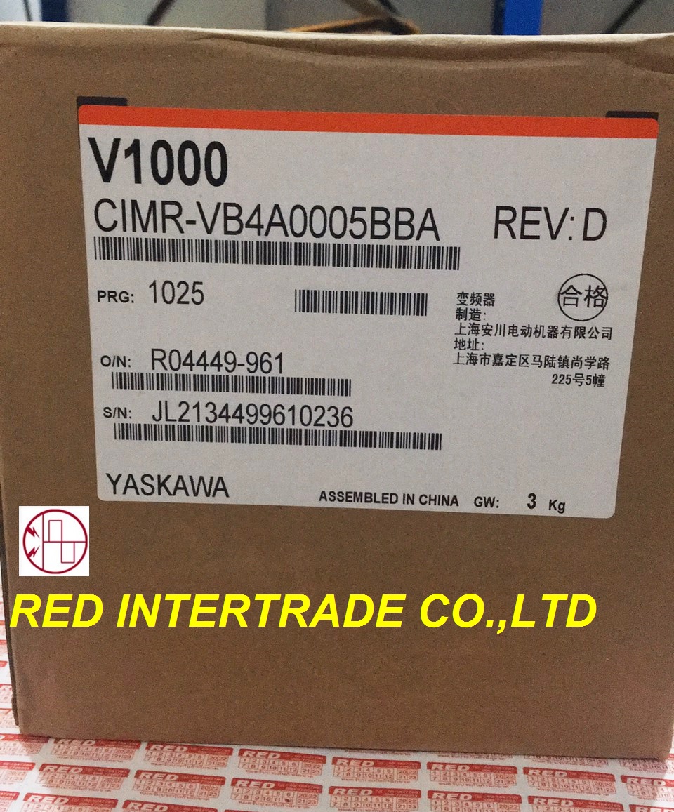 INVERTER YASKAWA V1000 CIMR-VB4A0005BBA NEW