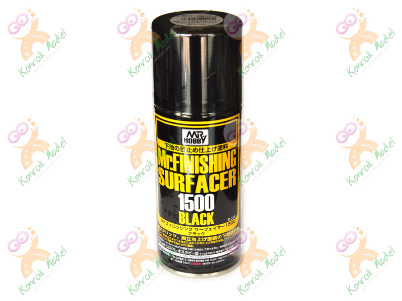 B526 - Mr. Finishing Surfacer 1500 Black (Spray 170ml)