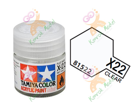 Acrylic X22 Clear 10ml