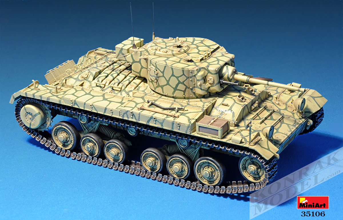 MI35106 BRITISH INFANTRY TANK Mk.III VALENTINE V w/CREW 1/35