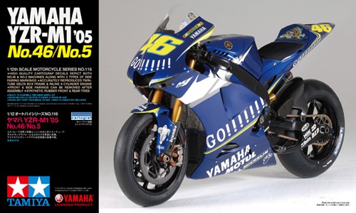 TA14116 YAMAHA YZR-M1'05 No.46/No.5 1/12