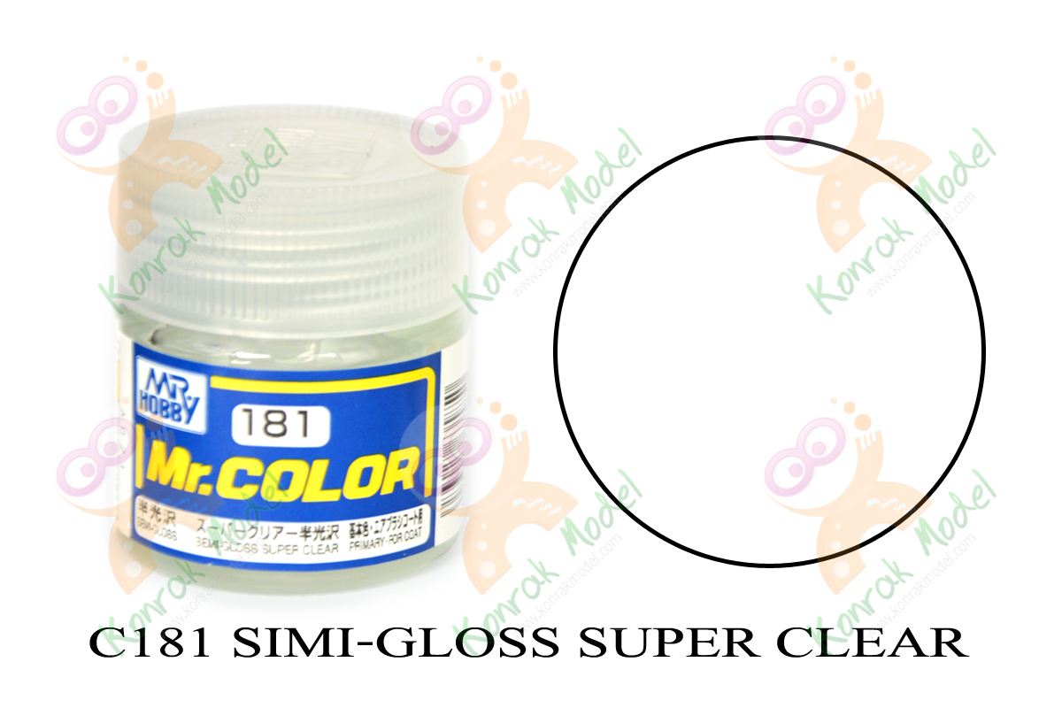 C181 Semi-Gloss Super Clear 10ml
