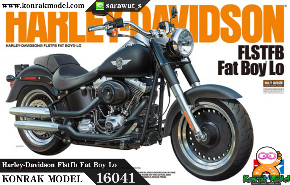 TA16041 HARLEY DAVIDSON FATBOY LO 1/6