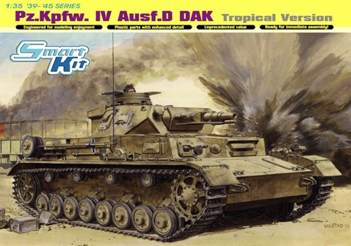 DRA6779 Pz.Kpfw.IV Ausf.D DAK Tropical Version (1/35)