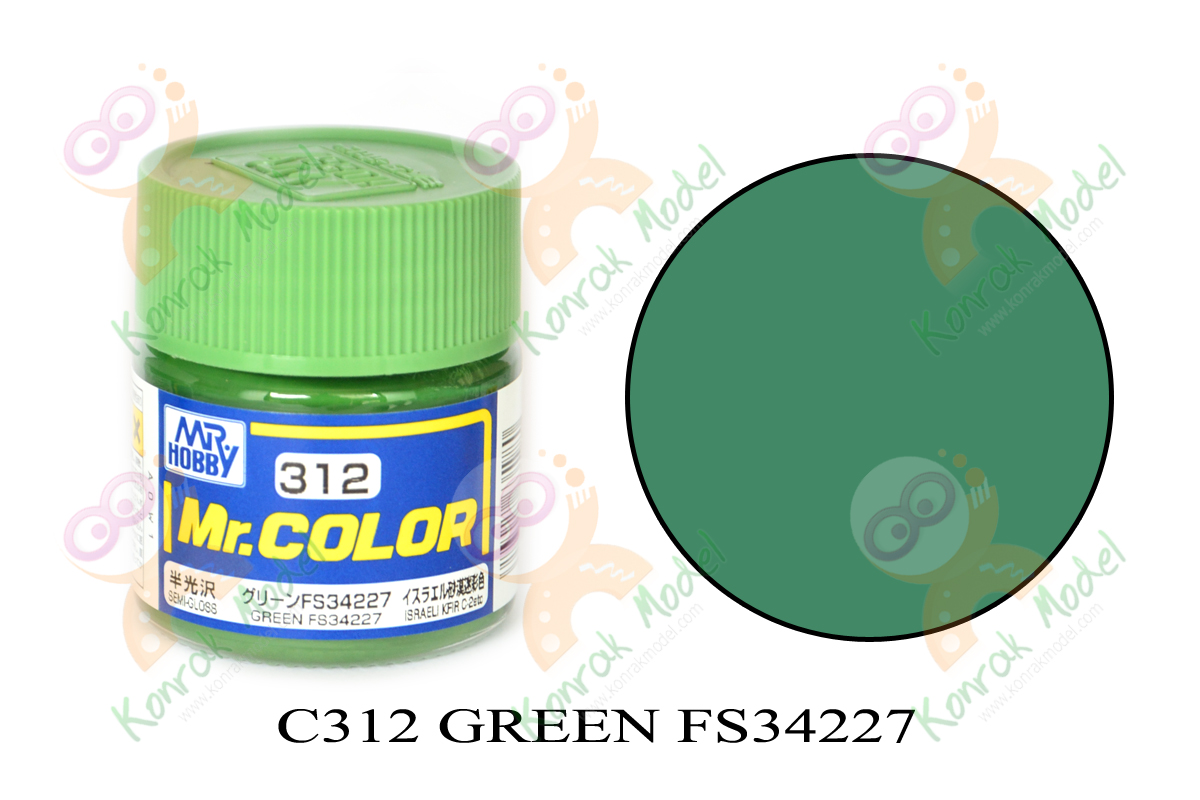 C312 Green FS-34227 Semi-Gloss 10ml