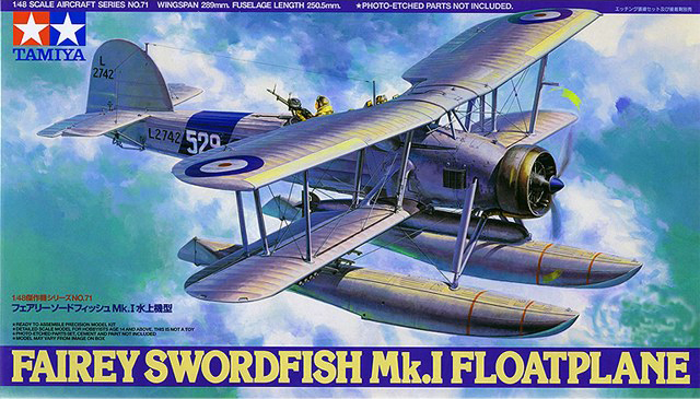 TA61071 1/48 Fairey Swordfish Floatplane