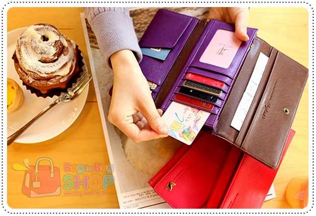 3Stage Wallet (L) กระเป๋าใบยาว 3 พับ
