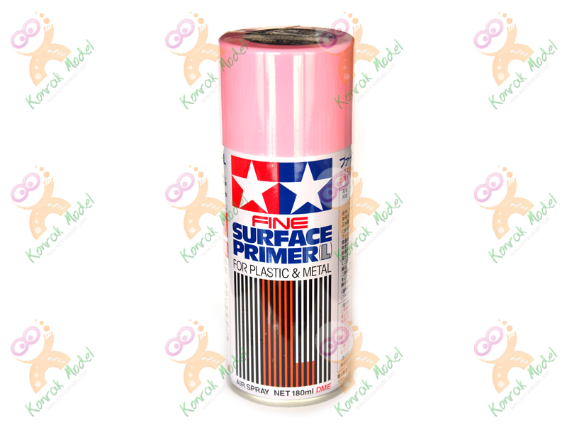 TA87146 Fine Surface Primer L for Plastic & Metal (Pink)