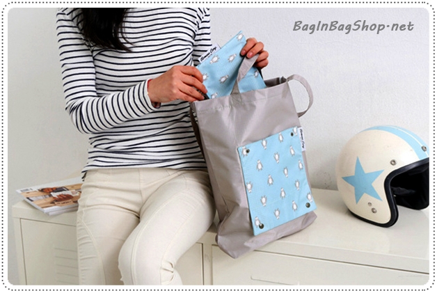 Mr.Wood pocket foldable Ecobag