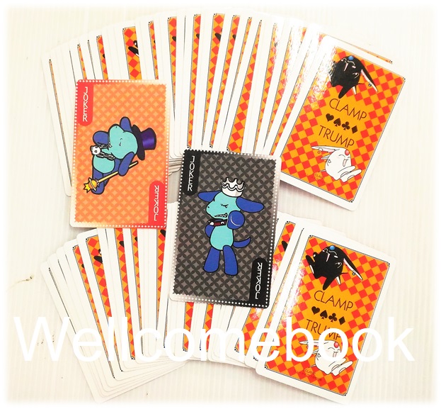 ชุดไพ่ "CLAMP ALL CHARACTER CLAMP ♥♠♣♦ TRUMP" 52 ใบ+JOKER 2 ใบ ~CLAMP~