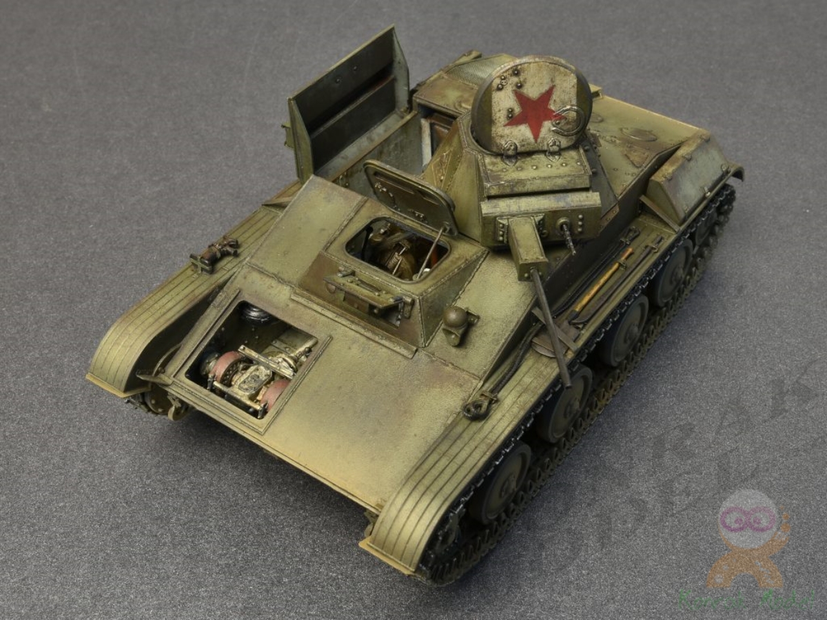 MI35215 T-60 EARLY SERIES. SOVIET LIGHT TANK. INTERIOR KIT 1/35