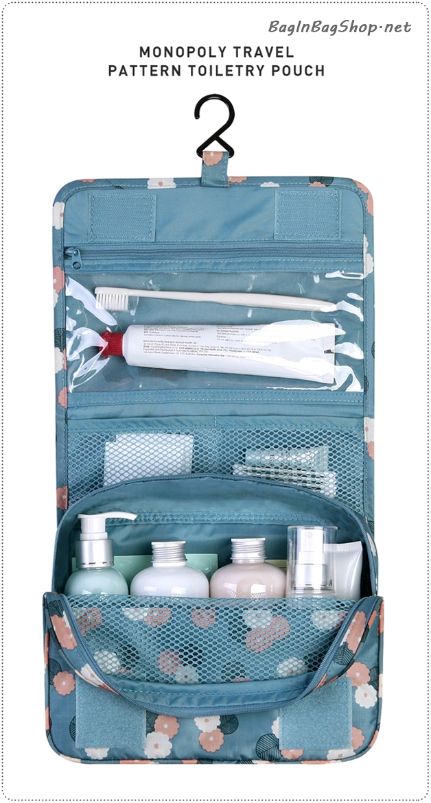 Pattern Travel Toiletry Pouch