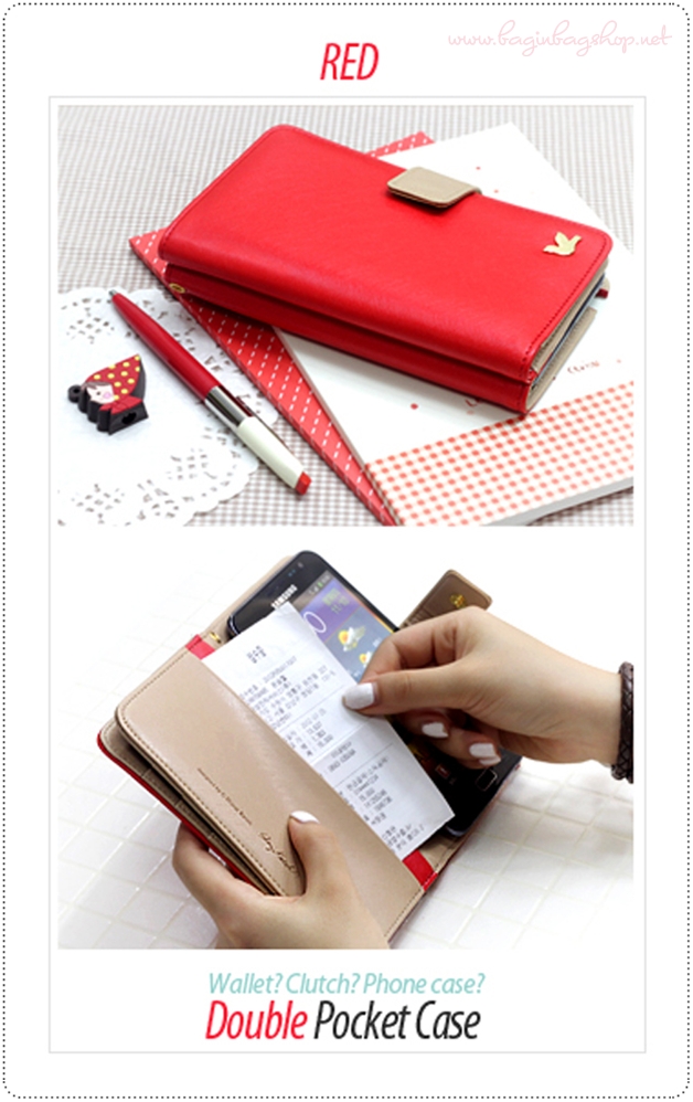 Double Pocket Case for Galaxy Note