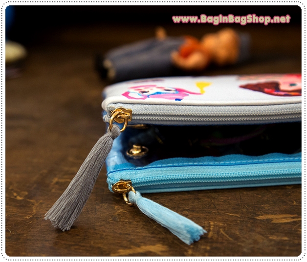 Clear Pencil Double Zip Case