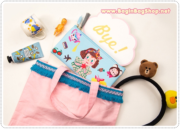 Clear Pencil Double Zip Case
