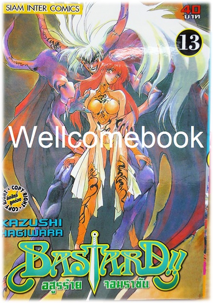 รวมชุด "Bastard!! อสูรร้ายจอมราชันย์" 26 เล่ม (ยังไม่จบ) ~Hagiwara Kazushi~