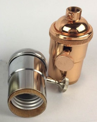 Brass lamp socket ขั้วทองเหลือง