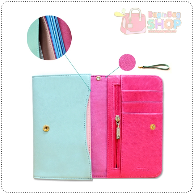 ลด 50% AMI MULTI POUCH กระเป๋าสตางค์ใส่มือถือรุ่นใหญ่ for Galaxy Note2