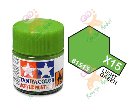 Acrylic X15 Light Green 10ml