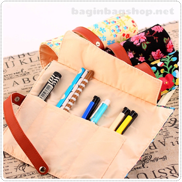 Japanese Roll Up Pencil Cases