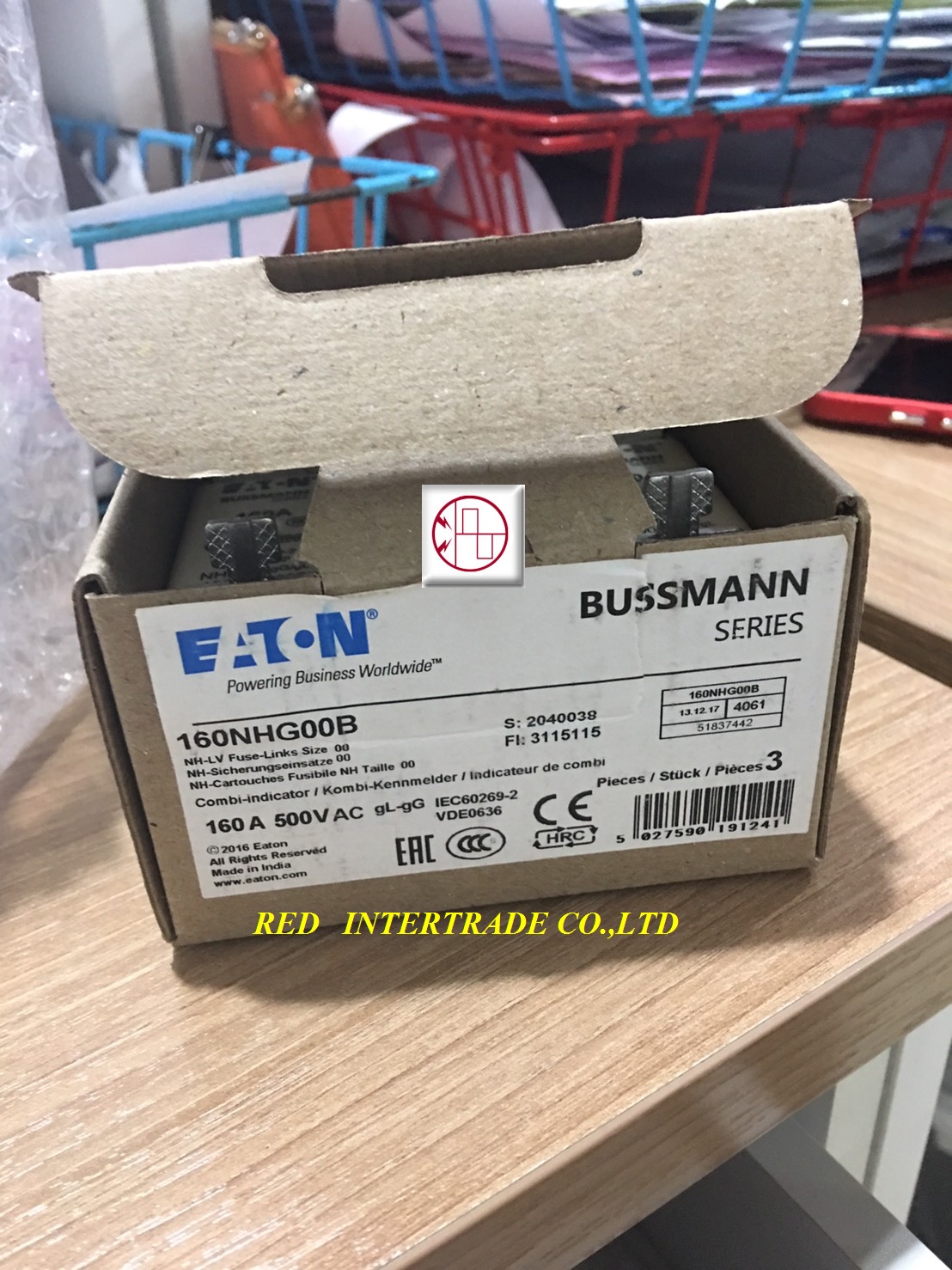 160NHG00B FUSE BUSSMANN ขายfuse NEW