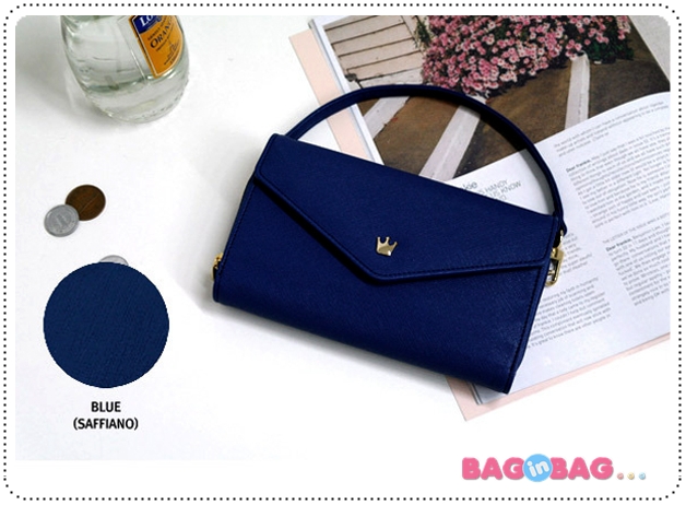 ลด 50% Crown Smart Clutch Wallet heritage